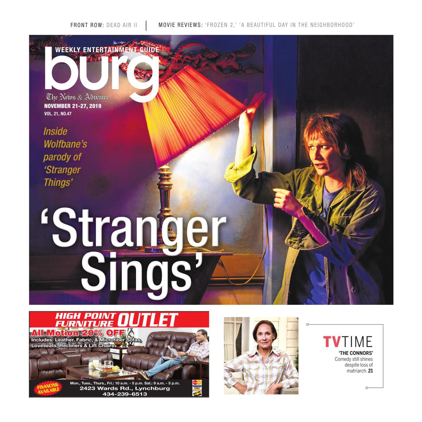 11 - Nov. 21 - Stranger Sings
